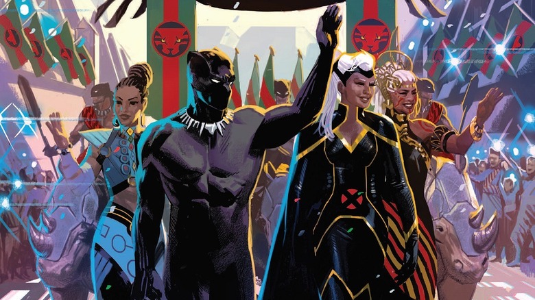 The cover of "The Intergalactic Empire of Wakanda"