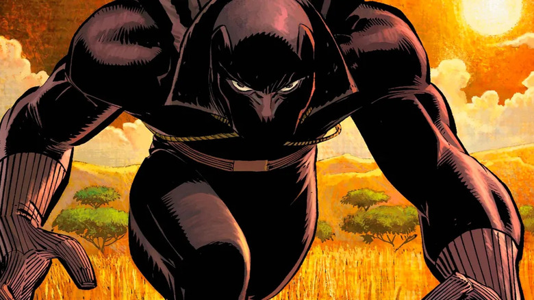 John Romita Jr's rendition of the Black Panther