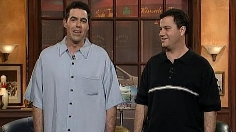 Adam Carolla and Jimmy Kimmel hosting The Man Show