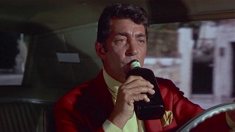 Dean Martin drinking while driving