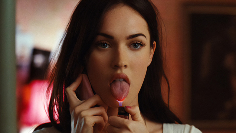 Jennifer's Body Megan Fox lights her tongue