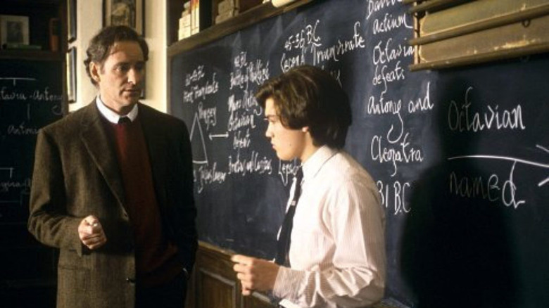 Kevin Kline Emile Hirsch in classroom