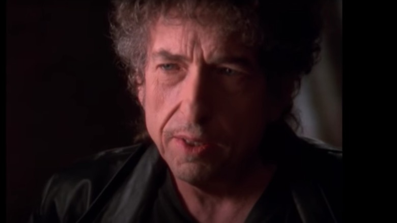 Bob Dylan in still from No Direction Home