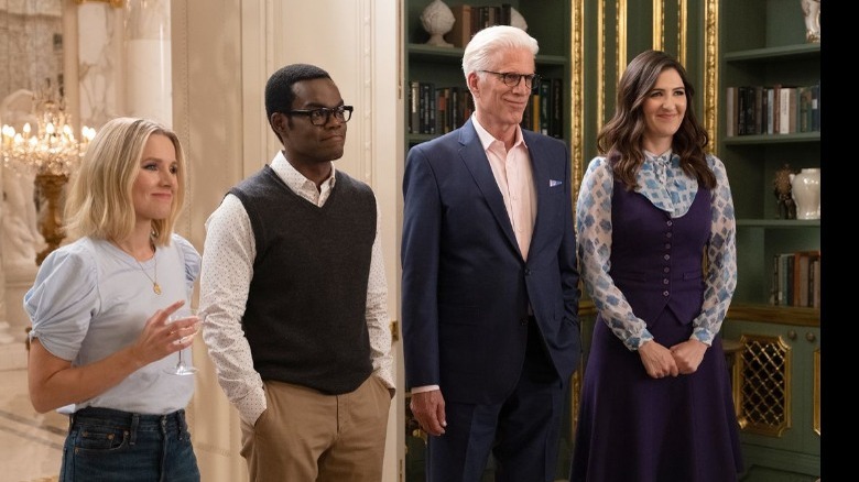 Eleanor Chidi Michael Janet The Good Place