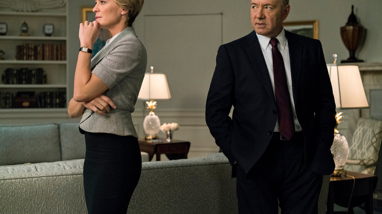 Robin Wright and Kevin Spacey