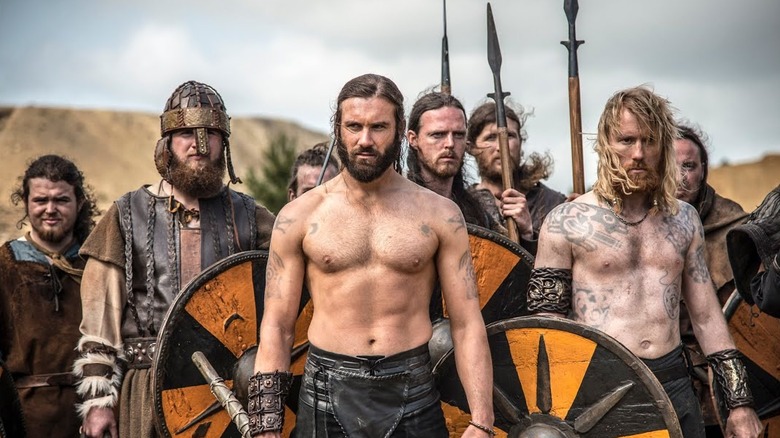 Shirtless Men Real Vikings