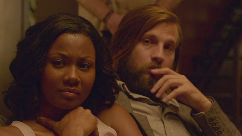 Emayatzy Corinealdi and Logan Marshall-Green