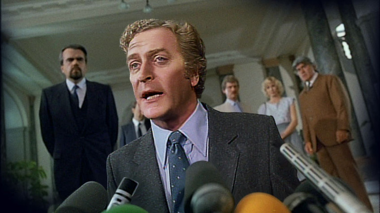 Michael Caine as Noel Holcroft in The Holcroft Covenant