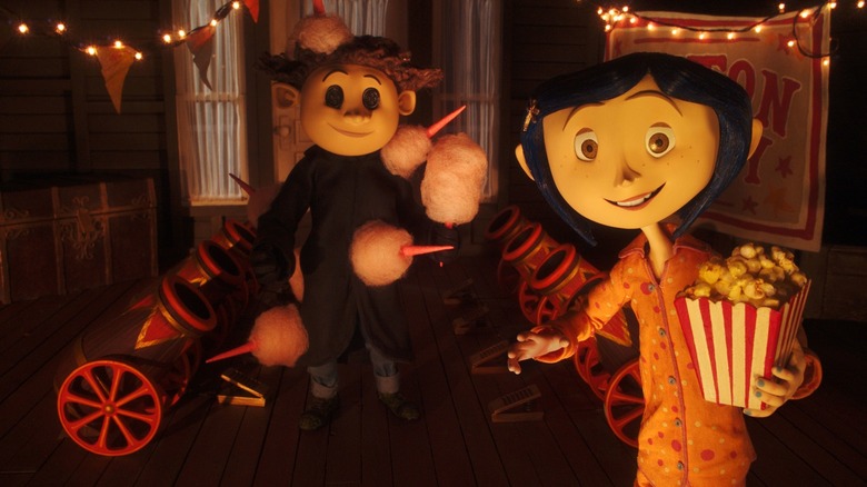 Pipoca do filme Coraline 