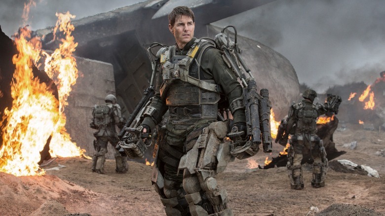 Tom Cruise in a mech suit