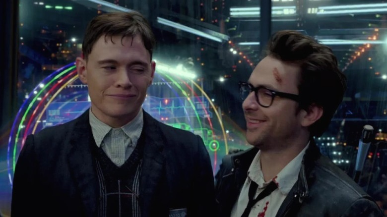 Charlie Day and Burn Gorman smiling