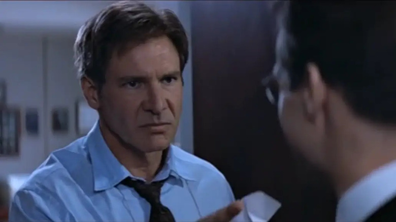 Harrison Ford angry