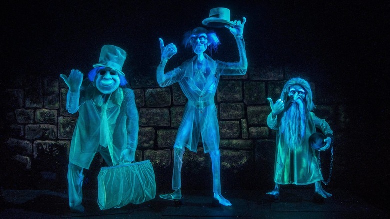 Hitchhiking Ghosts in Haunted Mansion ride