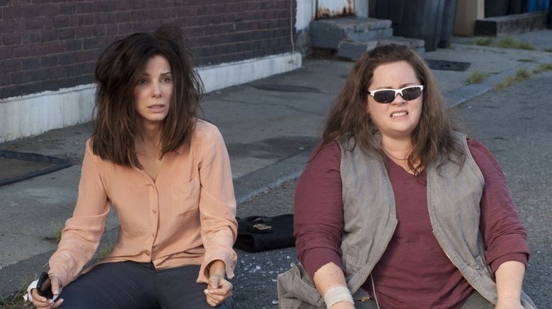 Sandra Bullock and Melissa McCarthy 