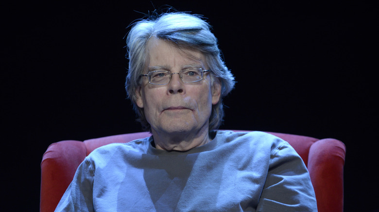 Stephen King at a portrait sitting in Paris, France in 2013