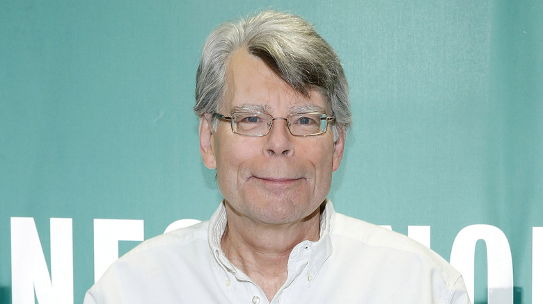 Stephen King at a Barnes & Noble book signing in 2014