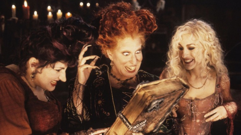 The Sanderson Sisters in "Hocus Pocus"