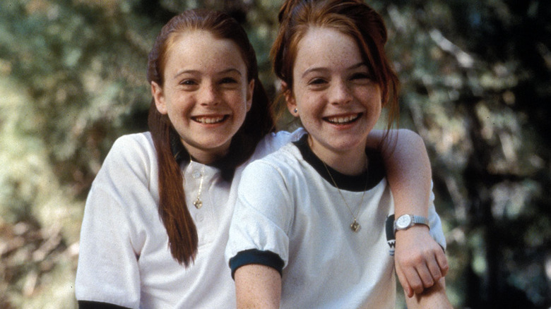 Lindsay Lohan as Hallie and Annie in "The Parent Trap"