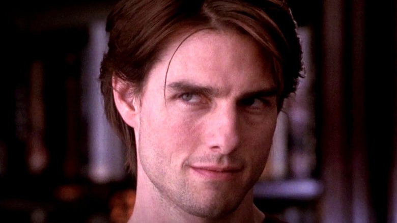 David Aames (Tom Cruise) smirks in Vanilla Sky