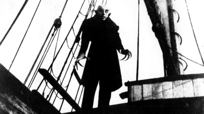 Max Schreck as Count Orlok in Nosferatu 