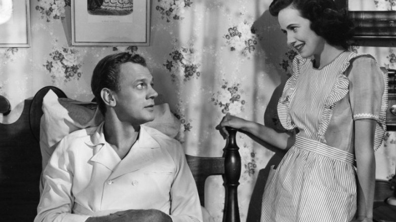 Teresa Wright and Joseph Cotton talk Shadow of a Doubt