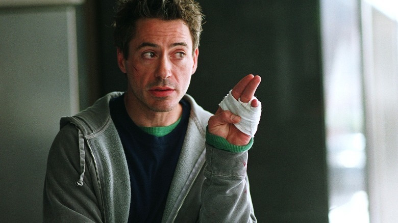 A wounded Harry tries to sort out a mystery in Kiss Kiss Bang Bang