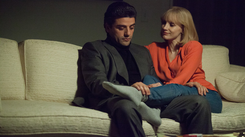 Oscar Isaac and Jessica Chastain