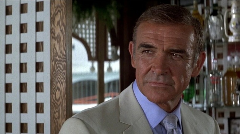 Sean Connery with grey hair