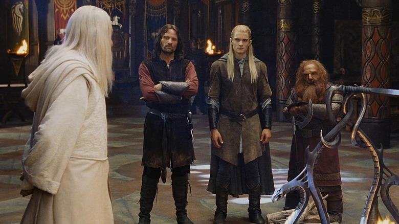 Return of the King, Aragorn, Legolas and Gimli 