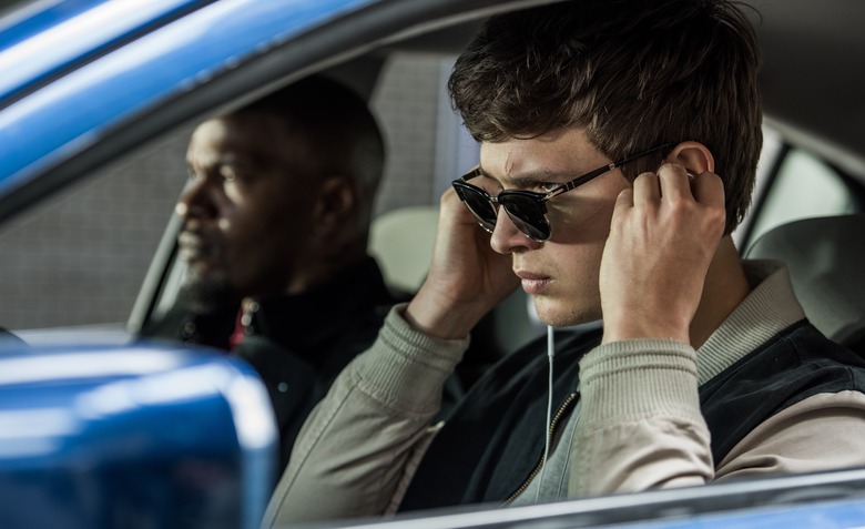 Baby Driver - Bats (Jamie Foxx) and Baby (Ansel Elgort)