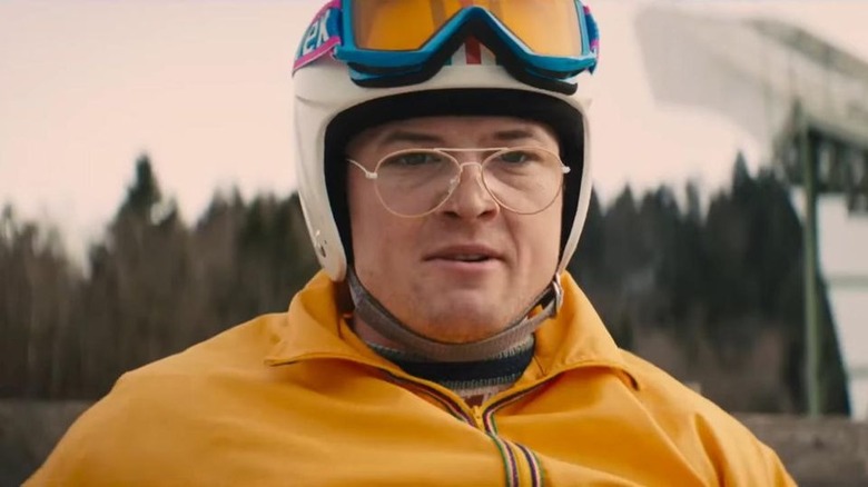 Taron Egerton racing