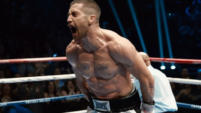 Jake Gyllenhaal boxing