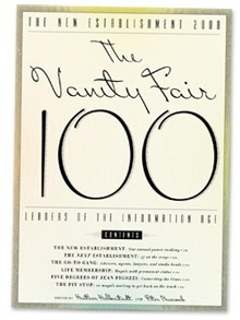 22% Of Vanity Fair's Top 100 Are Filmmakers