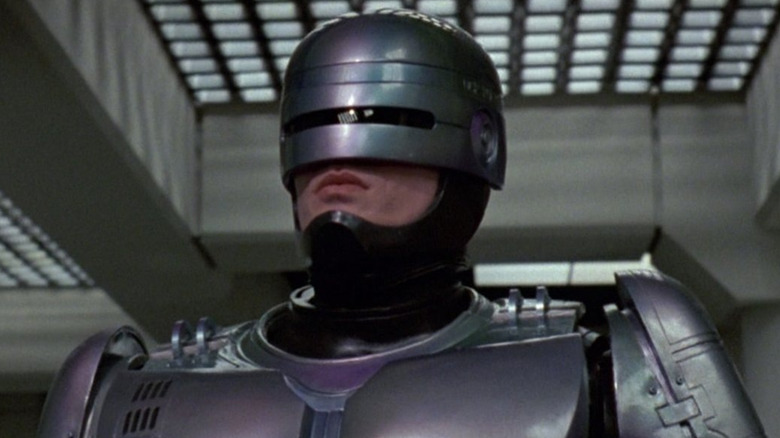 Robocop serving and protecting