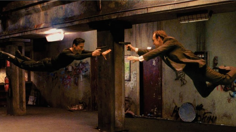 The Matrix Agent Smith fight 