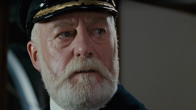 Bernard Hill in Titanic