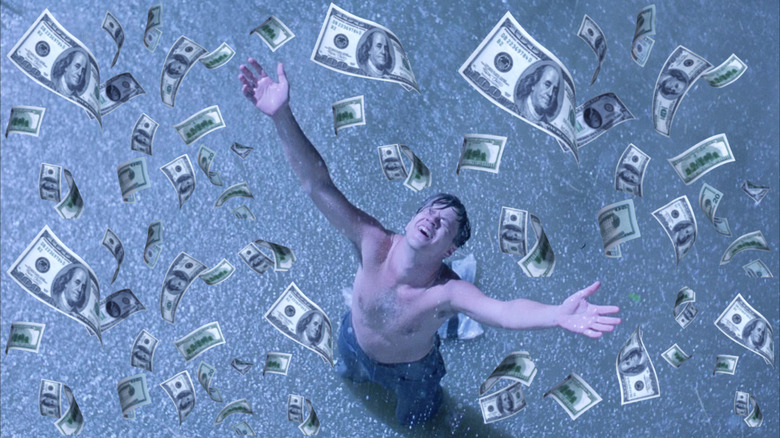 The Shawshank Redemption Andy rain money