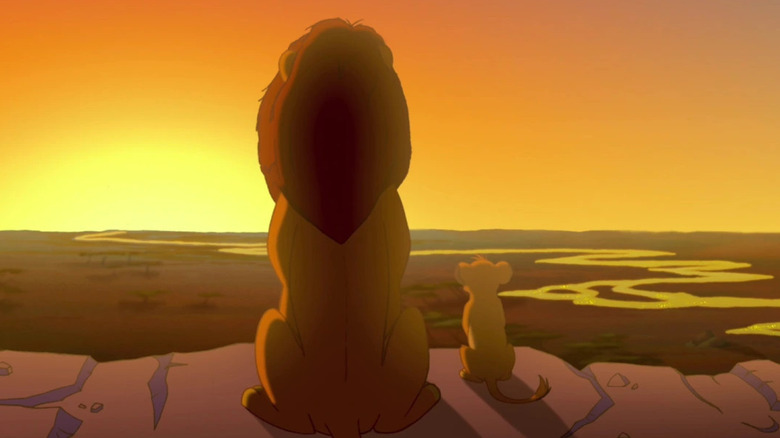 The Lion King 1994 Mufasa and Simba 