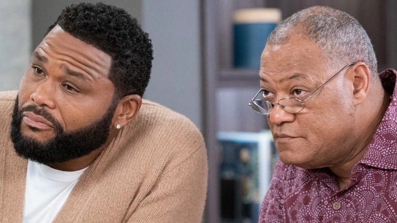 Anthony Anderson Laurence Fishburne Black-ish