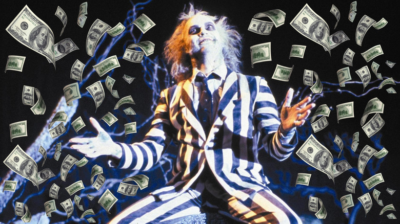 Beetlejuice 1988 Michael Keaton money