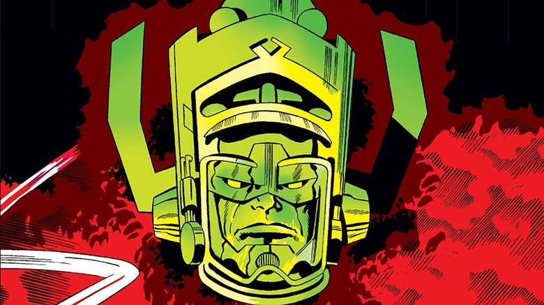 Quarteto Fantástico #49 capa de Jack Kirby Galactus