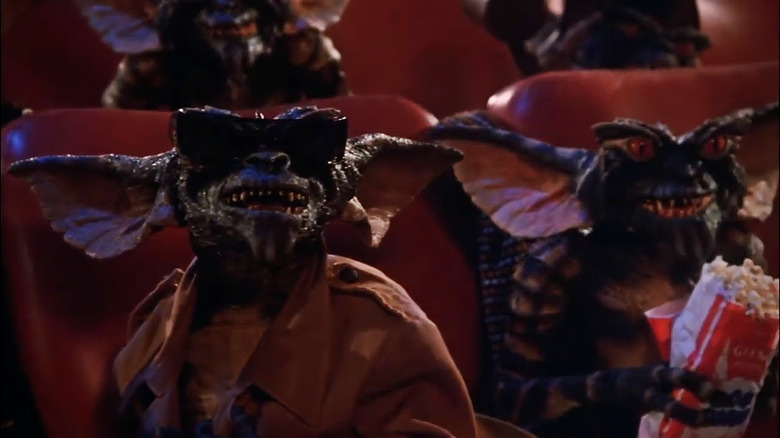 Gremlins movie theater scene 