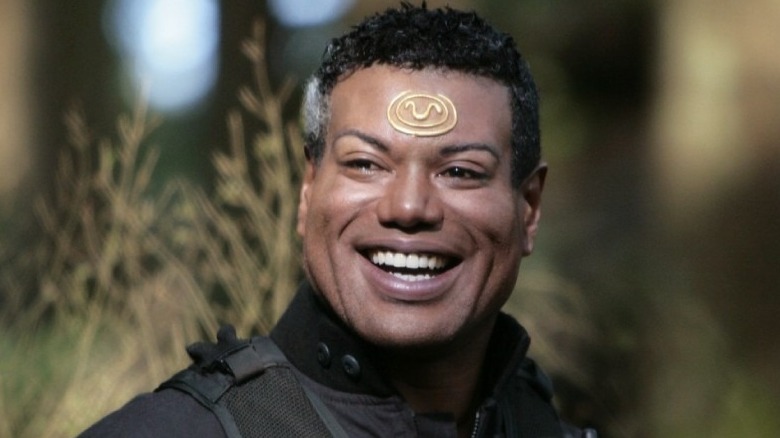 Christopher Judge as Teal'c in Stargate SG-1.