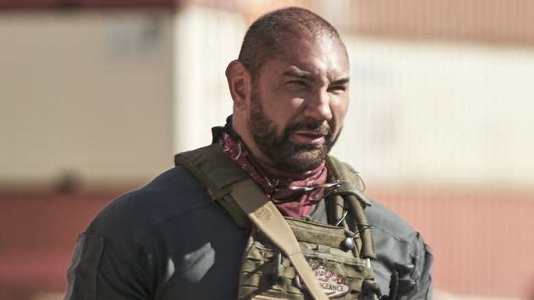 Dave Bautista as Scott Ward in Army of the Dead.