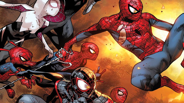 Spider-Verse Marvel Comics art