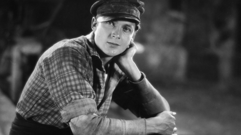 Chico from the 1927 film 7th Heaven, looking wistful