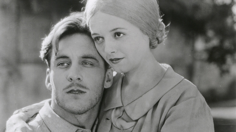 The Man and his Wife, looking wistfully at something in F.W. Murnau's Sunrise