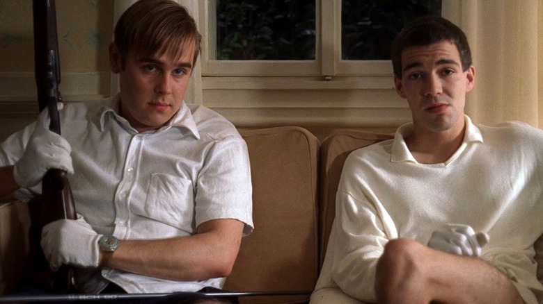 Frank Giering and Arno Frisch in Funny Games (1997)