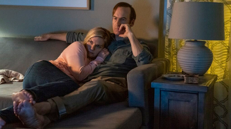 Rhea Seehorn and Bob Odenkirk in 'Better Call Saul'