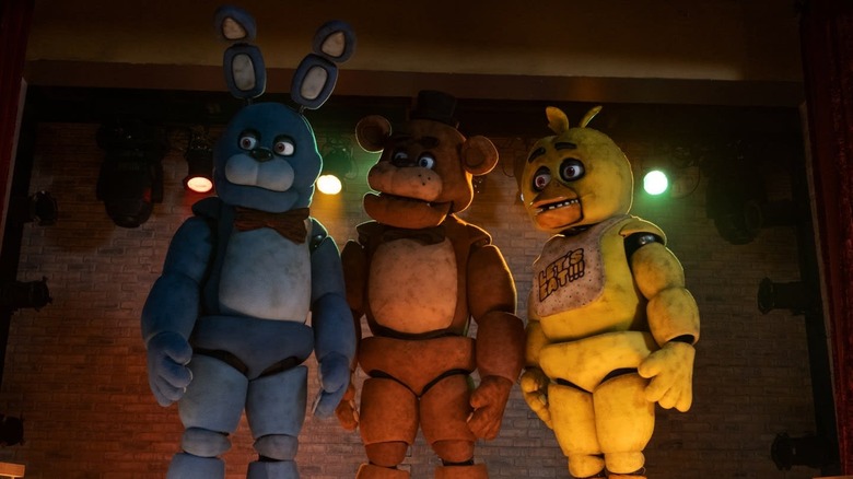 Five Nights At Freddy's movie animatronics 